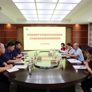 南寧市市場監(jiān)督局市長質量獎回訪工作組蒞臨縱覽線纜集團調(diào)研指導 ... ... ...